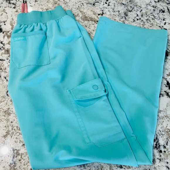 Jaanuu Pants & Jumpsuits Jaanuu Bright Blue Scrub Pants Poshmark